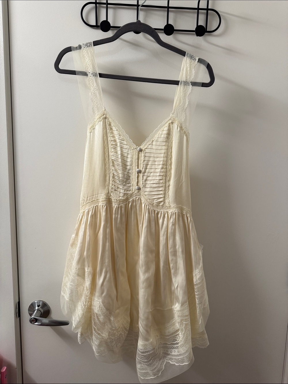 By Anthropologie Lacey Satin Dress